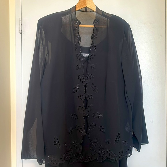 Black Dress with Jacket - Picture 1 of 9